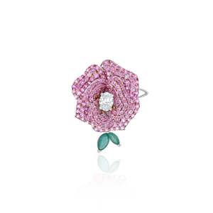 Élégante épingle à cheveux en métal en forme de fleur pour filles - 5 cm - Pince à cheveux pour fête de Noël - Product Image 1