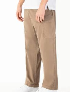 Design classique mode grande taille vêtements hommes jean droit ajusté extensible surdimensionné pantalon d'affaires avec poches latérales - Product Image 5