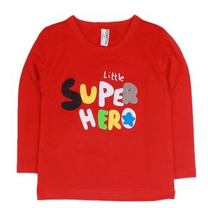 Camiseta de manga larga para niño - Roja - Product Image 1
