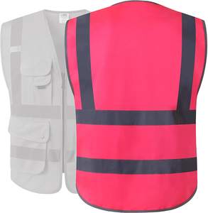 Gilet imperméable à séchage rapide haute visibilité manteaux et vestes gilet imperméable à séchage rapide haute visibilité - Product Image 4
