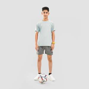 Youth Advantage Performance Tee Light Blue 100% Polyester Compressed Breathable Boxy Long <b>Animated</b> Knitted 300 Grams for Any - Product Image 4