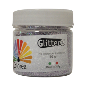 Polvo de Purpurina Prismático Gr.50 - Color Dorado/Plateado - Product Image 1