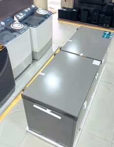 Horizontal 2-Door Chest Freezer <b>Top</b>-<b>loading</b> Drinks Cabinet Digital Control Freestanding High Quality Refrigerator for sale to EU - Product Image 3