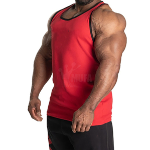 Customized 100% Cotton Gym Sports <b>Singlet</b> <b>for</b> <b>Men</b> Quick Dry Top with Casual Print Breathable Fitness Stringer Tank <b>for</b> Gym Use - Product Image 6