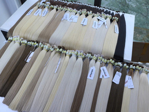 Extensions de cheveux naturels bruts vietnamiens de qualité supérieure, prix de gros NASA, en vrac, toutes couleurs, 60 cm, 100g - Product Image 1