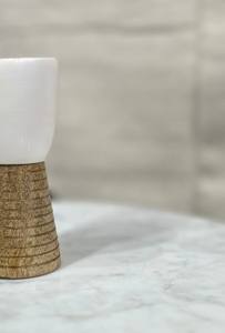 Modern Marble And Wood Incense Burner Cone Design Nordic Style Home Fragrance Holder for Living Room <b>Desk</b> and Gift Decor - Product Image 6