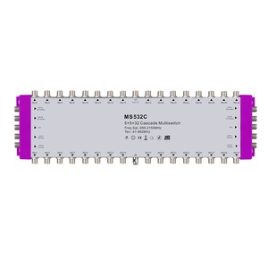 Nhà sản xuất Giá 5x32 uniCable <span class=keywords><strong>multiswitch</strong></span> Nếu TV đầu vào 32 đầu ra DiSEqC vệ tinh <span class=keywords><strong>multiswitch</strong></span> với Power Adapter - Product Image 4