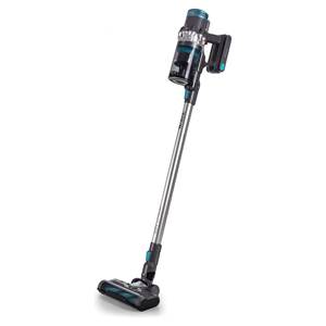 Aspiradora de Bote Ariete 22V con Panel Digital, Plateada y Azul, Modelo 00P270401AR0 - Product Image 1