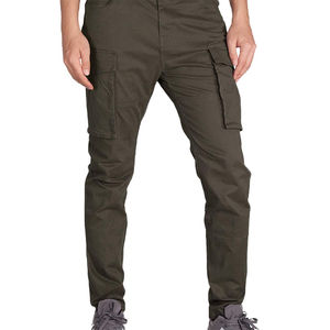 Pantalon de randonnée cargo en coton pour homme, pantalon d'extérieur en tissu ripstop durable pour l'escalade et l'exploration en montagne - Product Image 6