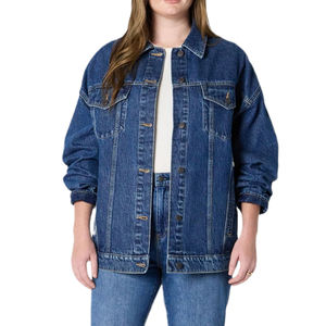 Nouveau design de veste en jean pour femmes veste décontractée de plein air personnalisée meilleure vente en gros veste en jean personnalisée OEM - Product Image 6