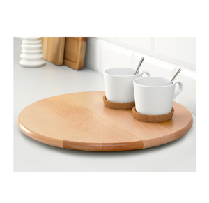 Bois paresseux Susan stockage rotatif paresseux Susan avec organisateur en bois de haute qualité paresseux Susan organisateur de cuisine - Product Image 4