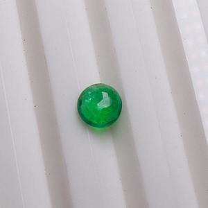 Swat de Esmeralda Natural fabricado en India, redondo, 6mm, piedra preciosa suelta, Color verde pulido para fabricación de joyas, venta al por mayor - Product Image 4