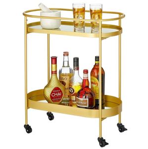 Xcellent-carrito de bar de vino de calidad para catering en casa, hotel y restaurante, carrito de servicio de comida y soportes para copas al por mayor - Product Image 1