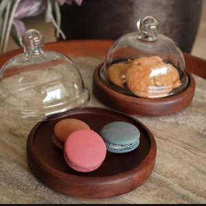 Support à gâteau en bois écologique, qualité alimentaire, style moderne, support à gâteau et pâtisserie, décoration de petit-déjeuner, support à cupcakes - Product Image 4