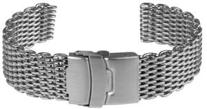 Bracelets de montre intelligente unisexes WD002 en acier inoxydable de luxe 20-22 mm respirants, souples, réglables, étanches, légers et confortables - Product Image 2