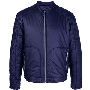 Chaqueta bomber acolchada para hombre, acolchada, resistente al agua, 100% poliéster, acolchada, a prueba de viento - Product Image 5