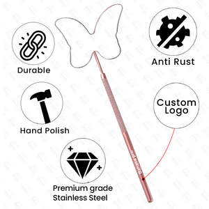 Extensiones de pestañas de acero inoxidable, espejo cosmético, proveedor de productos de maquillaje, espejo de maquillaje para pestañas - Product Image 2