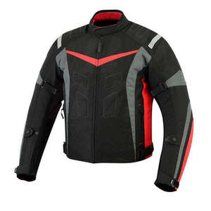 Combinaison de course moto unisexe coupe-vent résistante à l'abrasion avec protections renforcées pour les genoux et les épaules, vêtement de course automobile - Product Image 4