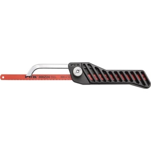 PUK G25 100 Garden Hand Tool 100mm Metal Saw with 313mm Overall Length and 300mm Blade Length Galvanized Guide <b>Bracket</b> - Product Image 1