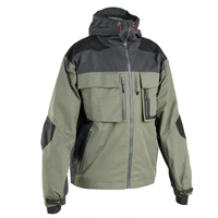 Veste Softshell Homme Printemps Vintage à Capuche en Nylon/Polyester, Imperméable, Respirante, Écologique et Séchage Rapide, Marque Privée