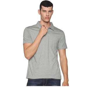 Exportation de qualité col cou t-shirt excellent choix pour les hommes routine décontractée avec simple look propre disponible au prix d'usine - Product Image 5