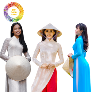 Sombrero cónico de hoja de palma ecológico, diseño unisex de Vietnam - Product Image 1