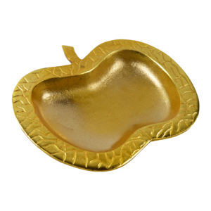 Tazón de servicio de frutas secas, cuencos de diseño de Metal sólido para el hogar y la sala de estar, decoración - Product Image 2