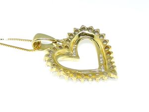 จี้เพชรโมอิส925รูปหัวใจโรแมนติกปรับแต่งได้เครื่องประดับเป็นแรงบันดาลใจแห่งความรักสำหรับผู้หญิง - Product Image 3