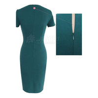 Robe fourreau tendance, confortable et élégante à coupe parfaite, design élégant, idéal pour les rassemblements formels
