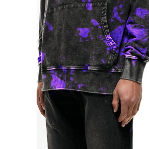 Sudaderas Extra Grandes para Hombre, 100% Algodón, Estilo Urbano Vintage, Lavado a la Piedra, en Varios Colores para Invierno - Product Image 3