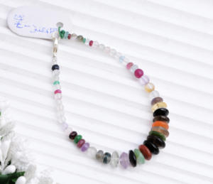 Cuentas Lisas de Gemas Mixtas | 7 Pulgadas 3mm a 10mm Cuentas Suaves de Piedras Preciosas Naturales Mixtas para la Elaboración de Joyería Fina - Product Image 4