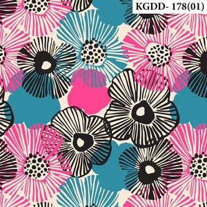 Tela de impresión digital de calidad superior en Maslin Georgette Crepe Organza & Satin 44 & 58 Ancho 90-130/M para niñas Suministro al por mayor - Product Image 6