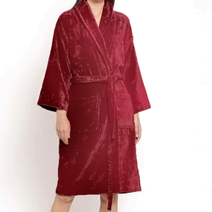 Batas con Capucha de Microfibra de Secado Rápido para Mujer y Hombre, Ropa de Dormir de Felpa - Product Image 4