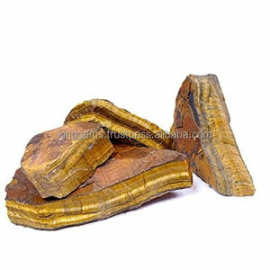 Meilleure vente en gros pierre précieuse naturelle en oeil de tigre pierre brute pour la guérison et la méditation Reiki pierre brute en oeil de tigre dégringolé - Product Image 1