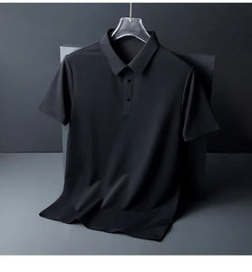 Novedad en camisetas polo 2025 para hombre, ropa informal y de negocios, perfecta para los veranos, camisas de tela de alta calidad con tacto refrescante para hombre - Product Image 4