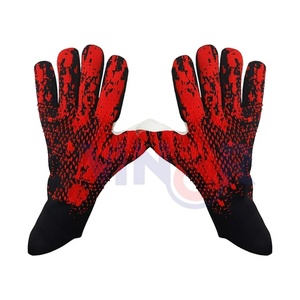 Guantes de Portero de Cuero de Alta Calidad, Impermeables y con Diseño de Logotipo Personalizado, Guantes de Portero de Fútbol OEM con Calidad Garantizada - Product Image 1