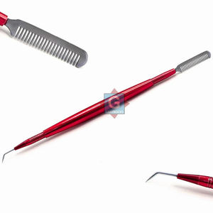 Brosse à cils en poils synthétiques de haute qualité, manche creux, outil de permanente pour le lifting des cils, séparation naturelle, douceur et beauté - Product Image 3