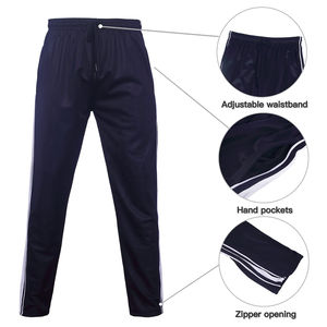 2O25 nuevo estilo superventas cremallera hombres Joggers 2 piezas conjuntos cremallera Jogging trajes chándales para hombres todo personalizado - Product Image 3