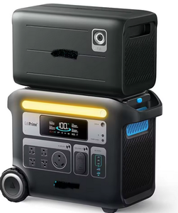 HOT SELLING 2048Wh Portable <b>Solar</b> <b>Generator</b> with <b>Solar</b> <b>Panel</b> and LiFePO4 Battery High-Capacity Power Station for Outdoor Use - Product Image 2