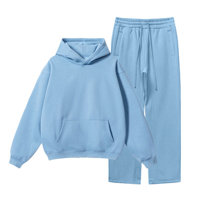 Sweat à capuche pour homme en coton éponge français de haute qualité 430 grammes Streetwear avec logo personnalisable pour l'hiver - Product Image 2