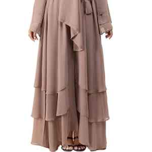 Meilleure qualité d'abaya pour femmes nouvelle abaya élégante de taille et de couleurs personnalisées pour les femmes dans le meilleur tissu pour les femmes - Product Image 6