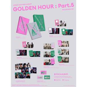 [ลดราคา] ATEEZ - GOLDEN HOUR : Part.5 มินิอัลบั้มชุดที่ 14 รุ่น POCAALBUM - Product Image 2