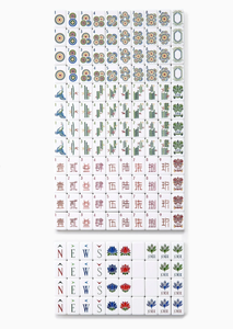 ชุดไพ่นกกระจอกอะคริลิกสั่งทำพิเศษ ชุดไพ่นกกระจอกอะคริลิกลูไซต์ ชุดเกมไพ่นกกระจอกสวยงามสำหรับครอบครัว - Product Image 5