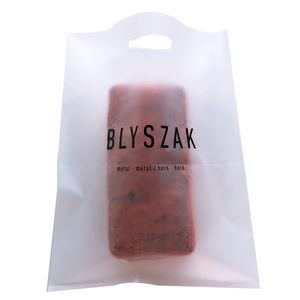 Wholesale Custom Printing logo Recycled Matte Die Cut <strong>Handle</strong> Biodegradable Frosted clear Shopping <strong>Plastic</strong> <strong>Bags</strong> for Business - Product Image 4