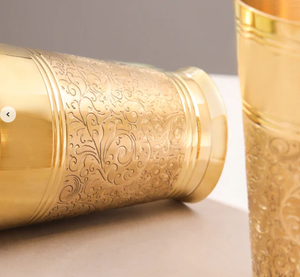 ทองเหลืองแกะสลักมือแก้วคู่ - Product Image 4