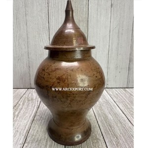 Recipiente para Almacenamiento de Alimentos con Diseño de Hojas en Metal de Calidad Superior, Adhesivo Esmaltado, Aspecto Atractivo, Tarro de Jengibre con Tapa - Product Image 2