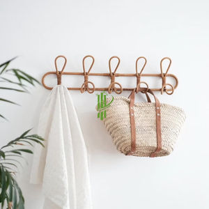 2025 New Design Handmade <b>Bamboo</b> Clothes Hangers Factory Direct <b>Crafts</b> - Product Image 2