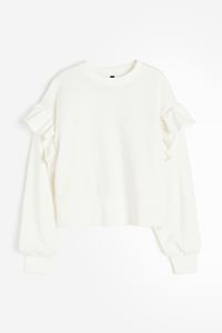 Solid Plain <b>White</b> Hooded Sweatshirt for <b>Women</b> with Front Customized Logo Lose Fit High Quality Winter Collection 100% Cotton - Product Image 2