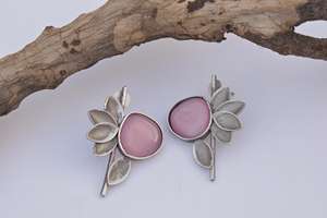 Nouvelle arrivée dernière treanding fait à la main en argent ressemble à des boucles d'oreilles pour filles et femmes - Product Image 2