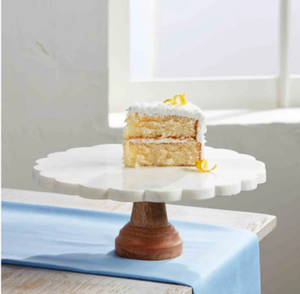 Support à gâteau en marbre à la demande Design intelligent Support à gâteau en bois de luxe Meilleure vente Vente - Product Image 5